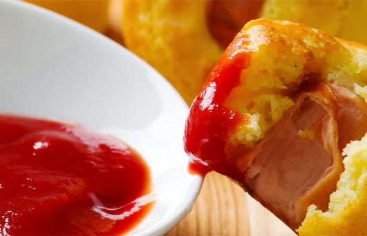 Cheddar Corn Dog Muffins