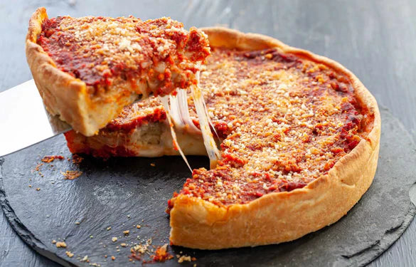 Chicago-Style Deep-Dish Pizza