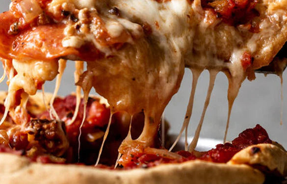 Deep-dish Sausage Pizza