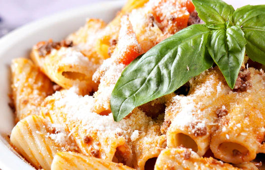 Eggplant Zucchini Bolognese