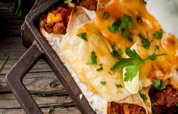 Easy Creamy Enchiladas
