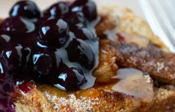 Cinnamon Blueberry French Toast