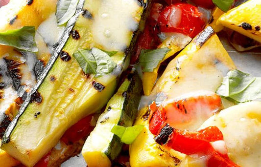 Grilled Garden Veggie Pizza