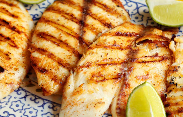 Grilled Tilapia with Pineapple Salsa