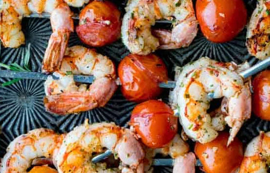 Lemony Shrimp & Tomatoes