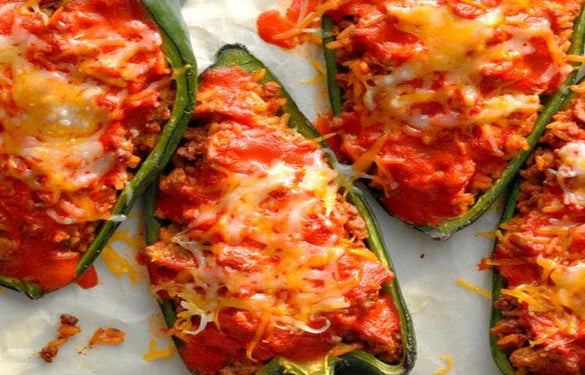 Stuffed Poblanos