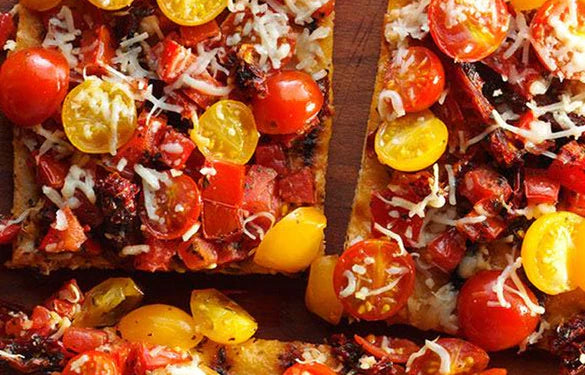Triple Tomato Flatbread