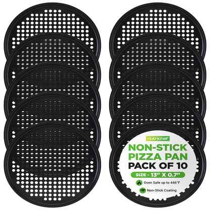 Set of 10 Pizza Pans BKNCBS10SPZPX10