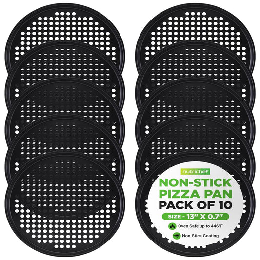 Set of 10 Pizza Pans BKNCBS10SPZPX10
