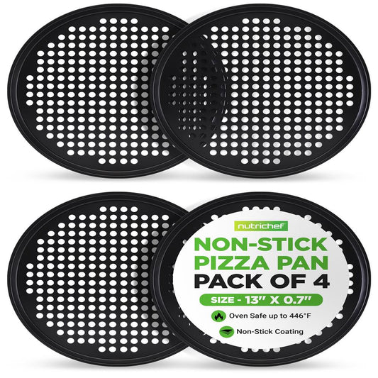 Set of 4 Pizza Pans BKNCBS10SPZPX4