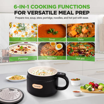Portable Electric Rice Cooker NC12BBLACK