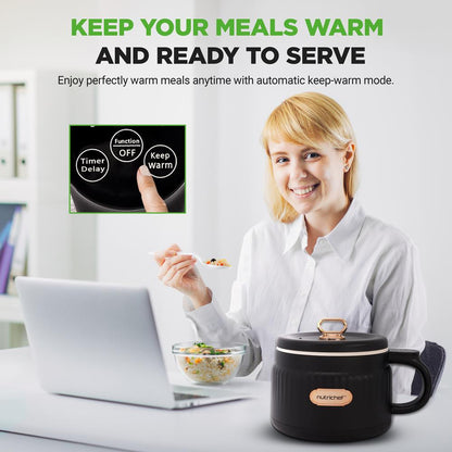Portable Electric Rice Cooker NC12BBLACK