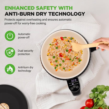 Portable Electric Rice Cooker NC12BBLACK