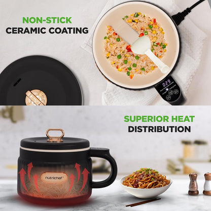 Portable Electric Rice Cooker NC12BBLACK