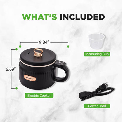 Portable Electric Rice Cooker NC12BBLACK