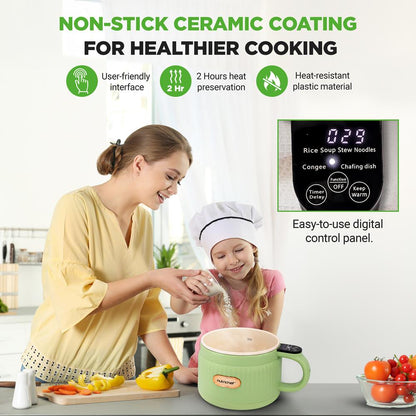 Portable Electric Rice Cooker NC12BGREEN
