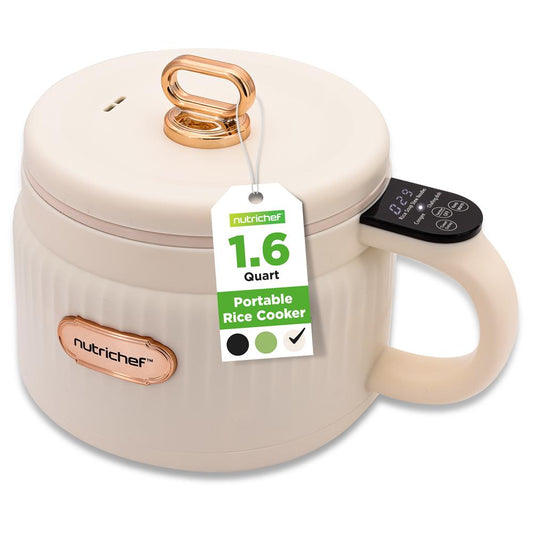 Portable Electric Rice Cooker NC12BWHITE