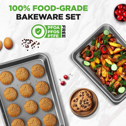 Nonstick Cookie Sheet Baking Pan NC2TRGY.5