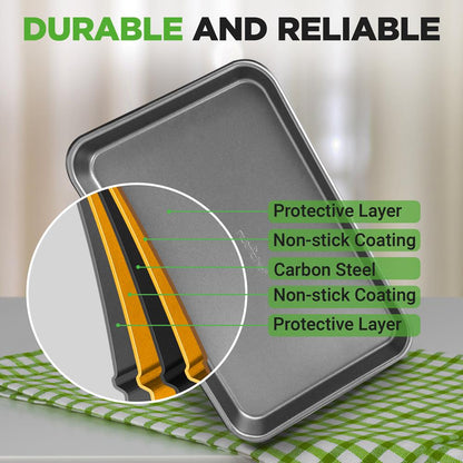 Nonstick Cookie Sheet Baking Pan NC2TRGY.5