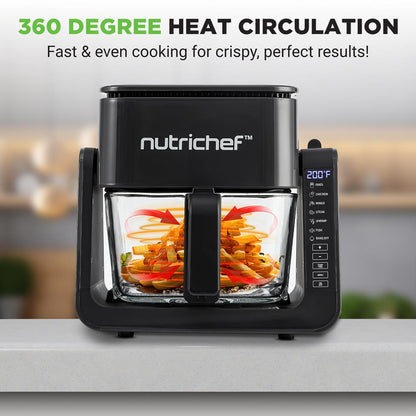 Electric Air Fryer and Grill NCAF538TB
