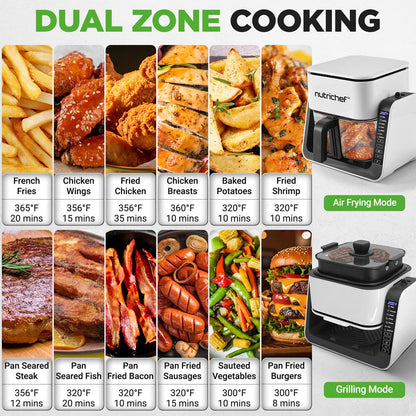 Electric Air Fryer and Grill NCAF538TW