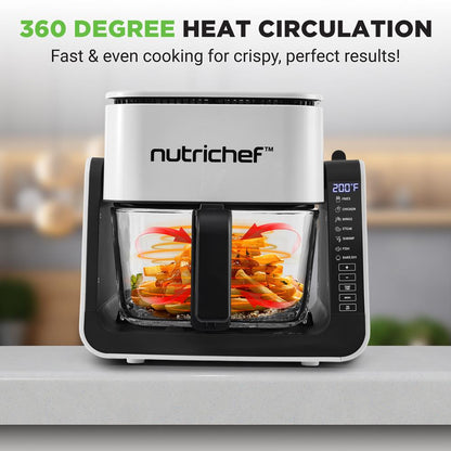 Electric Air Fryer and Grill NCAF538TW