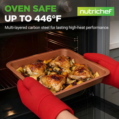 Home Kitchen Bake Pan Set NCBSCC54