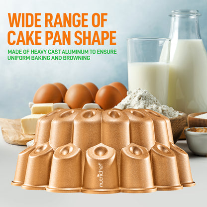 Die-Cast Aluminum Marquise Pan NCBUTP55