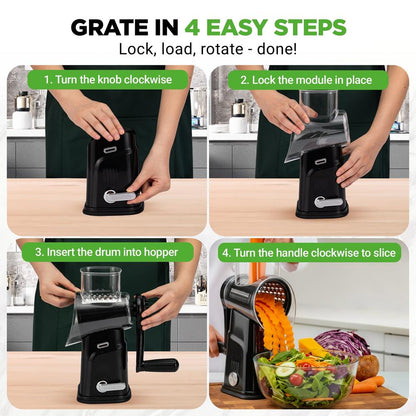 Rotary Cheese Grater NCCHS5BLDBK