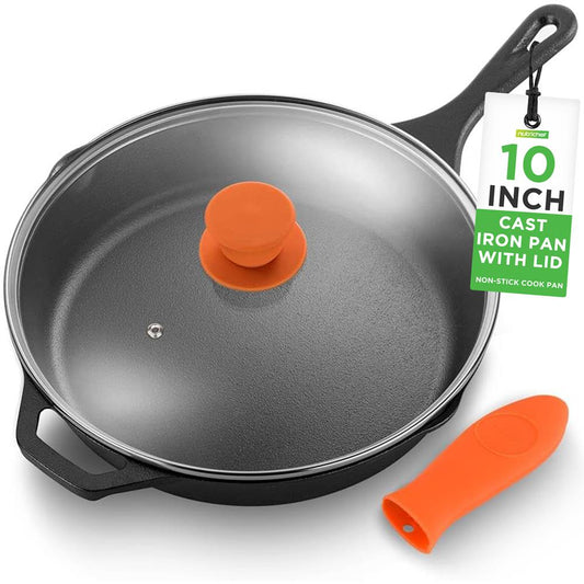 Cast Iron Pan with Lid NCCI10