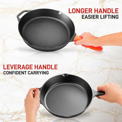 Cast Iron Pan with Lid NCCI10