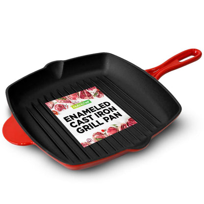 Cast Iron Square Skillet Grill Pan NCCIES47