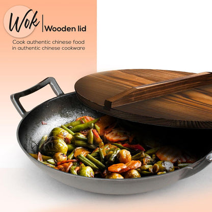 Cast Iron Wok NCCIWOK60
