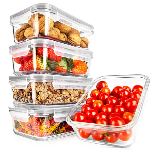 High Borosilicate Glass Food Container NCCLX5G8