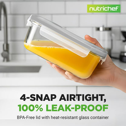 High Borosilicate Glass Food Container NCCLX5G8