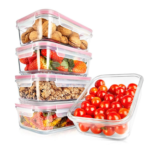 High Borosilicate Glass Food Container NCCLX5R9