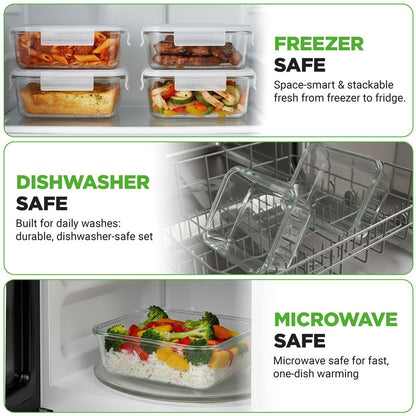 High Borosilicate Glass Food Container NCCLX5