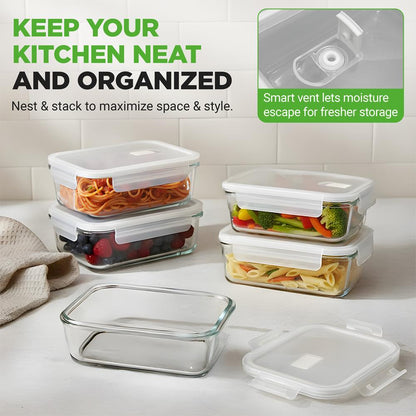 High Borosilicate Glass Food Container NCCLX5