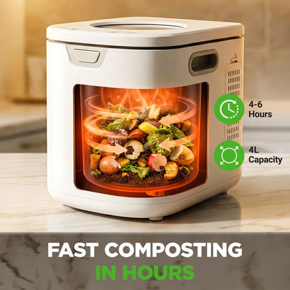 Electric Kitchen Composter NCCMP4LWH