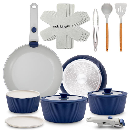 Home Kitchen Cookware Set NCCS18DTHBL