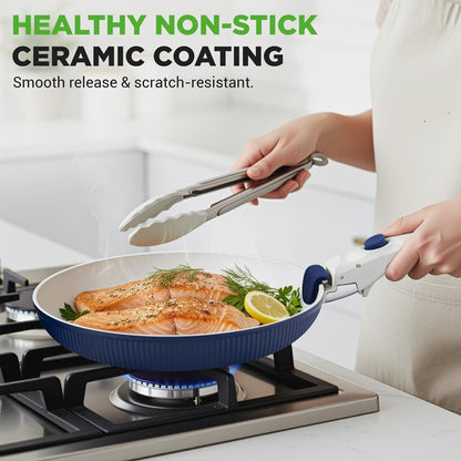 Home Kitchen Cookware Set NCCS18DTHBL