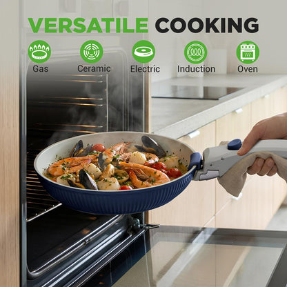 Home Kitchen Cookware Set NCCS18DTHBL