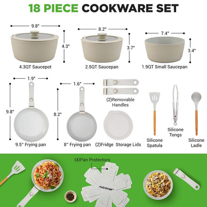 Home Kitchen Cookware Set NCCS18DTHGN