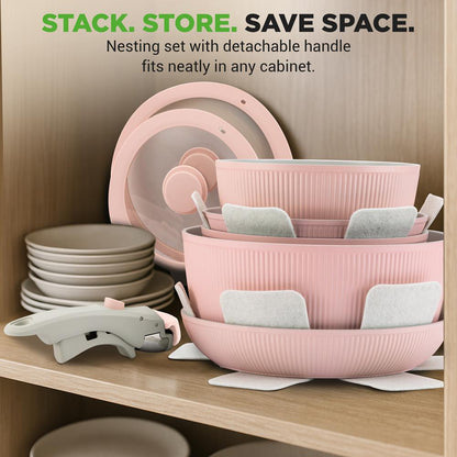Home Kitchen Cookware Set NCCS18DTHPK