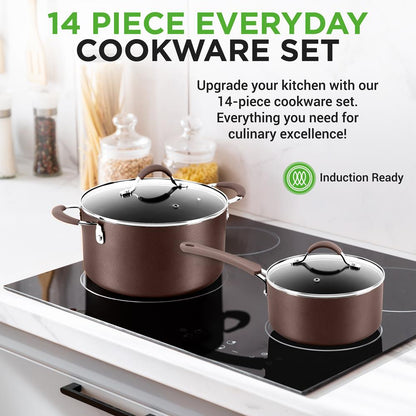 Home Kitchen Cookware Set NCCW14SBR