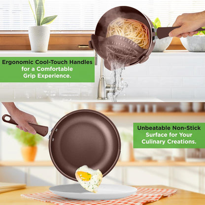 Home Kitchen Cookware Set NCCW14SBR