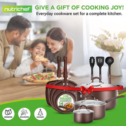 Home Kitchen Cookware Set NCCW14SBR