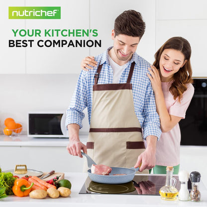 NutriChef 22-Piece Nonstick Cookware, Bakeware & Utensil Set – Moon Grey

 NCCW22GRA