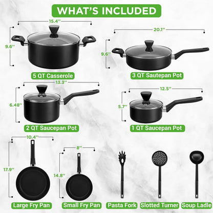 Home Kitchen Cookware Set NCCWA13