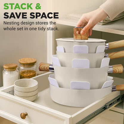 Home Kitchen Cookware Set NCCWST14WDBG